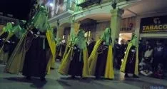 Una de las imágenes de la procesión de este Martes Santo. / SN