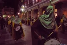 Una de las imágenes de la procesión de este Martes Santo. / SN