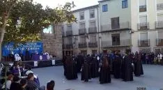 Imagen este sábado, de la plaza Mayor de Ágreda. / SN