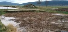 Imagen de campos anegados y cuencas fluviales en la provincia. / ASAJA
