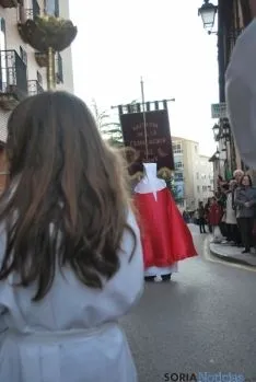 Uno de los distintos momentos de la procesión. / SN