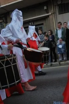 Uno de los distintos momentos de la procesión. / SN