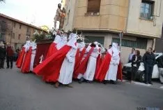 Uno de los distintos momentos de la procesión. / SN