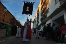 Uno de los distintos momentos de la procesión. / SN