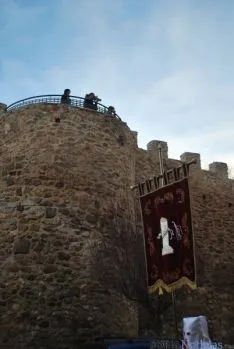 Uno de los distintos momentos de la procesión. / SN