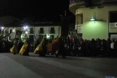 Una de las imágenes de la procesión de este Martes Santo. / SN