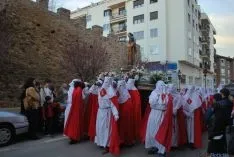 Uno de los distintos momentos de la procesión. / SN