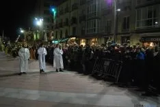 Una de las imágenes de la procesión de este Martes Santo