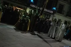 Una de las imágenes de la procesión de este Martes Santo. / SN
