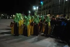 Una de las imágenes de la procesión de este Martes Santo