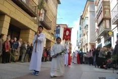 Una imagen de la multitudinaria procesión de la 'Borriquilla'. / SNUna imagen de la multitudinaria procesión de la 'Borriquilla'. / SN