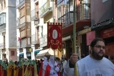 Una imagen de la multitudinaria procesión de la 'Borriquilla'. / SNUna imagen de la multitudinaria procesión de la 'Borriquilla'. / SN