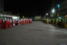 Una de las imágenes de la procesión de este Martes Santo. / SN