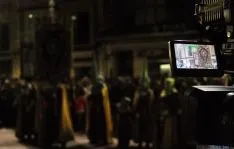 Una de las imágenes de la procesión de este Martes Santo. / SN