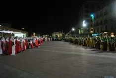 Una de las imágenes de la procesión de este Martes Santo. / SN