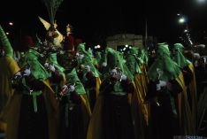 Una de las imágenes de la procesión de este Martes Santo. / SN