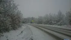 Las carreteras provinciales, con paisajes nevados. / SN