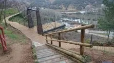 Pasarela del río Duero al Castillo
