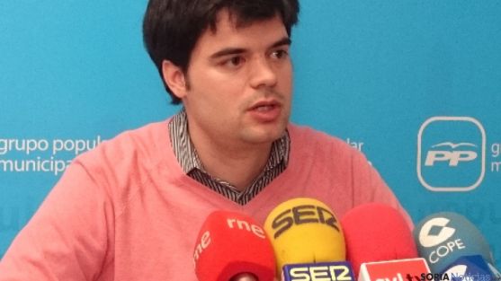 Javier Sanz, concejal del PP en Soria