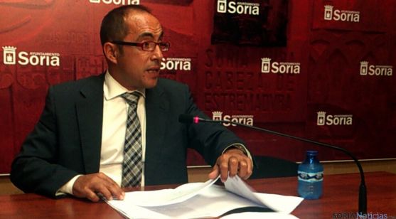 El teniente de alcalde de Soria, Luis Rey. / SN