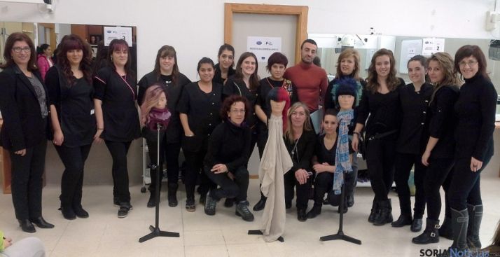 Participantes en el proyecto Hair FP. / Jta.