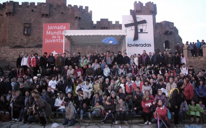 Sorianos en una Javierada. 