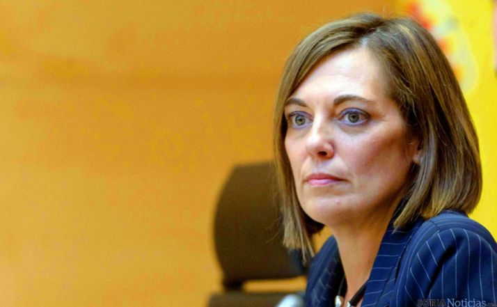 La consejera de Igualdad Milagros Marcos. 