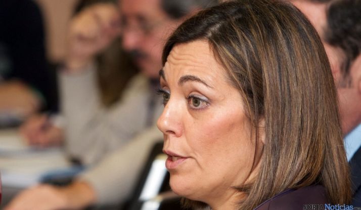 La consejera de Igualdad Milagros Marcos.