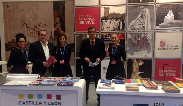 Pardo (ctro.) con Casado en el el Kursaal donostiarrra.