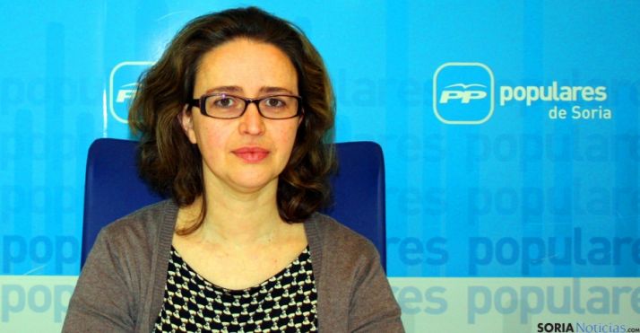 Montse Torres, primera de la lista del PP a las municipales adnamantinas. 