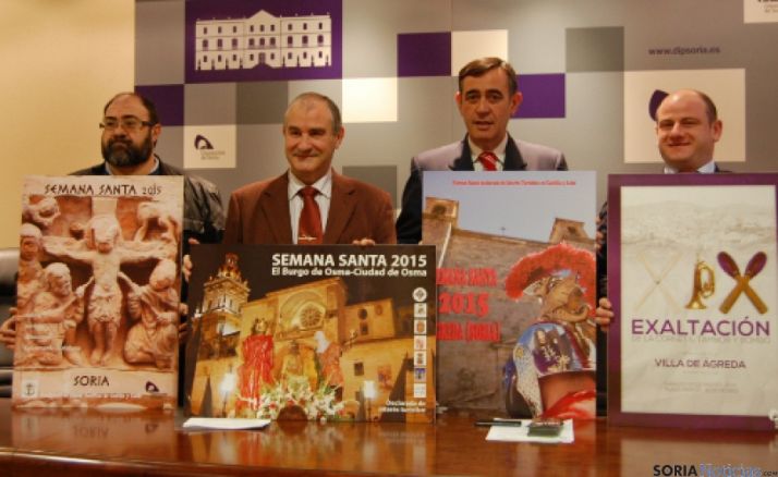 Carteles Semana Santa de Soria, El Burgo de Osma y Ágreda.