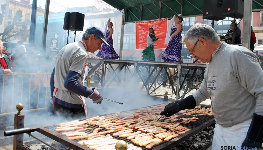La gran parrillada de la Operación Bocata. / SN