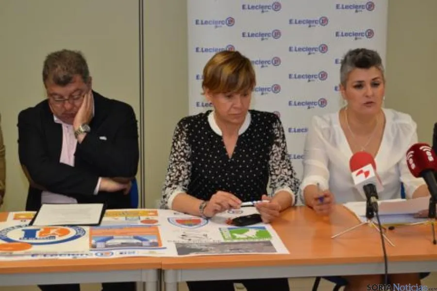 Presentación actividades deportivas XIX aniversario del Leclerc.