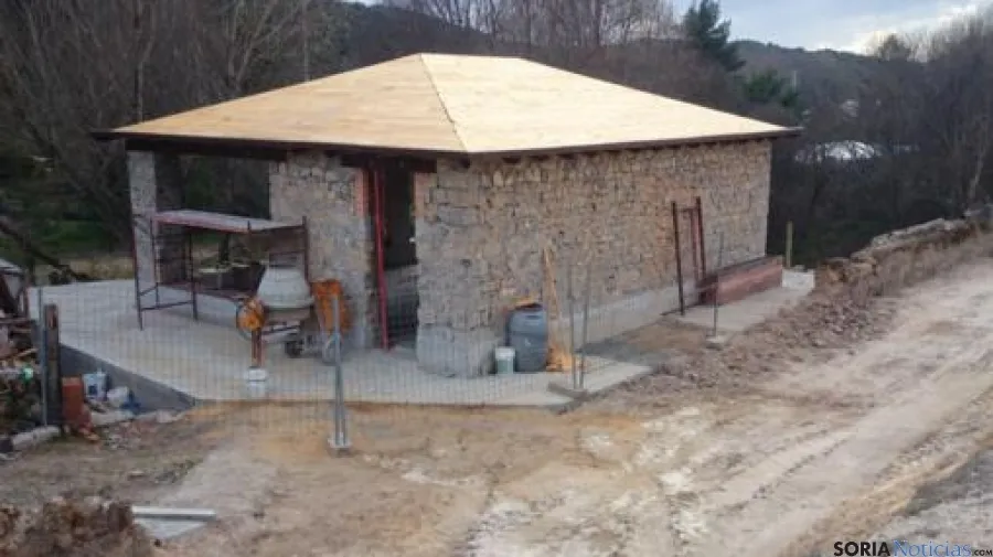Obras lavadero Navaleno