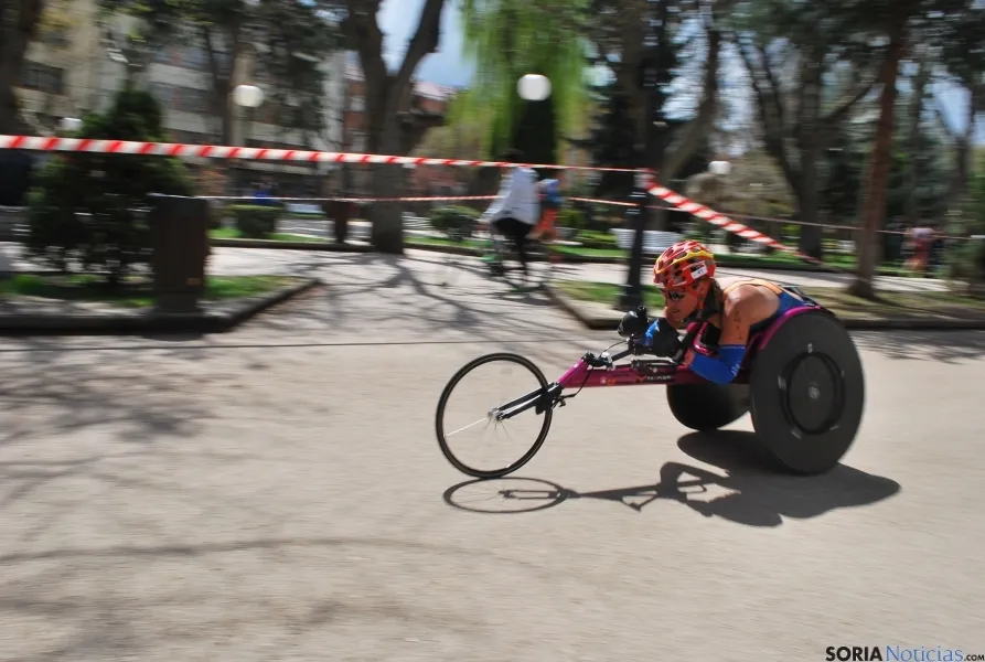 Imagen de la jornada nacional de duatlón en Soria. / SN