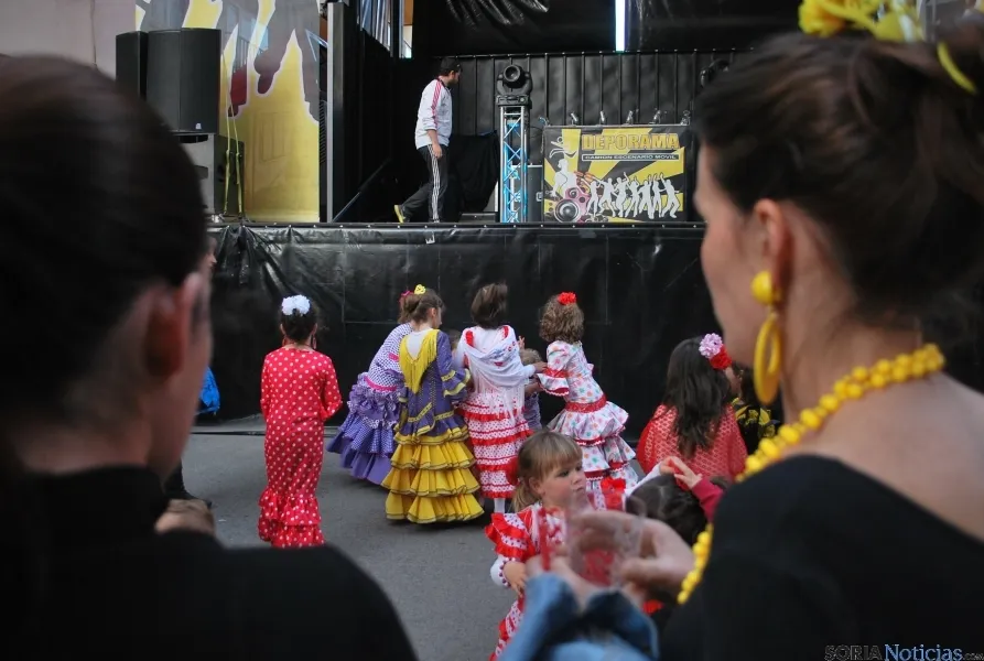 El popular barrio soriano se viste de gala estos días. / SN