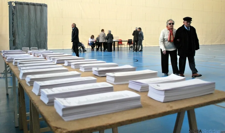 Mesa electoral en el San Andrés en 2014. / SN