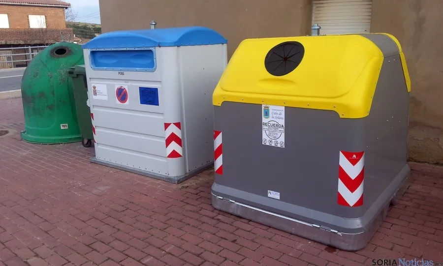 Nuevos contenedores en Lubia. 
