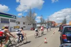 Imagen de la jornada nacional de duatlón en Soria. / SN
