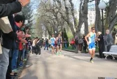 Imagen de la jornada nacional de duatlón en Soria. / SN