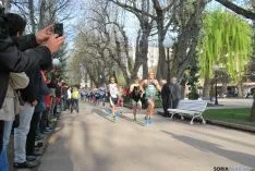 Imagen de la jornada nacional de duatlón en Soria. / SN