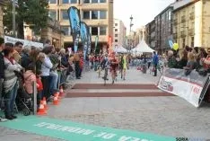 Imagen de la jornada nacional de duatlón en Soria. / SN