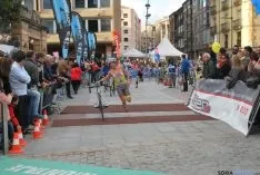 Imagen de la jornada nacional de duatlón en Soria. / SN