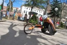 Imagen de la jornada nacional de duatlón en Soria. / SN