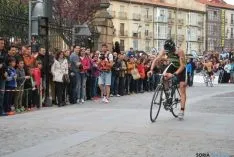 Imagen de la jornada nacional de duatlón en Soria. / SN