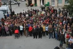 Una imagen de la concentración en Ágreda. / SN