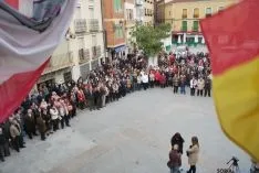 Una imagen de la concentración en Ágreda. / SN