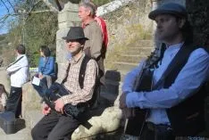 La 'Saturiada' en su arranque en la ermita del patrón. / SN