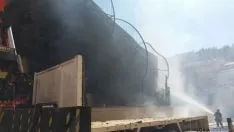 Incendio en el jardín vertical