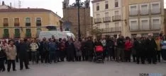 Concentración en Ágreda por Hugo Calavia